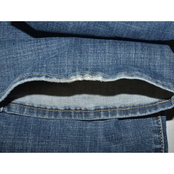 Levi's Ladies Classic Boot Denim Mid Rise Blue Jeans Size 14 32 X 32 Stretch - Picture 11 of 12